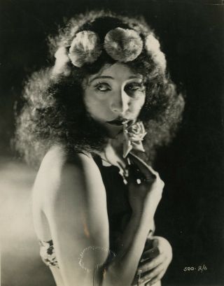 Island Beauty Betty Compson Lost Silent Film The White Flower 1923 Photograph
