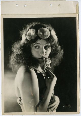 Island Beauty Betty Compson Lost Silent Film The White Flower 1923 Photograph 2