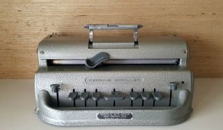 Vintage Perkins Brailler Braille Typewriter