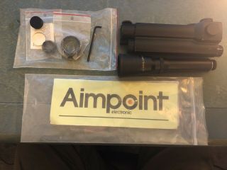 Vintage Aimpoint Mk Iii Mk3 Electronic Red Dot Sight With 3x Magnifying Scope