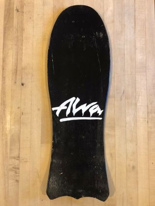 Vintage Alva Dagger Tail Skateboard Deck