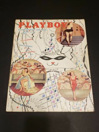 Playboy - January 1955 Vol 2 Bettie Paige Centerfold/john Steinbeck/ray Bradbury
