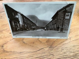 Old Postcard - Wyndham Street Treherbert (royal Series)