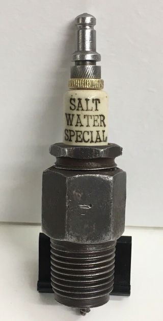 Very Rare Vintage Salt Water Special.  Spark Plug 1/2” Thread