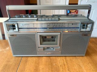 Vintage Jvc Rc - 656c Boombox Stereo Ghettoblaster Rare Canadian Version