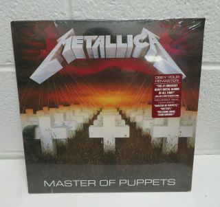 Metallica “master Of Puppets” Lp (vinyl,  Blackened)