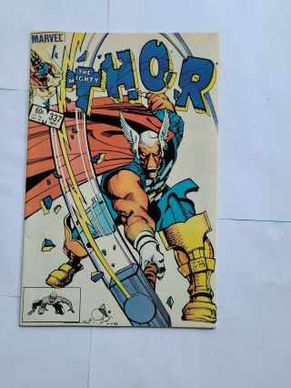 The Mighty Thor 337 Marvel Comics 1st Appearance Beta Ray Signed