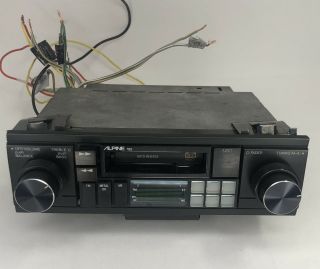 Vintage Alpine 7162 Cassette Deck Car Stereo.  Radio,  Tape & Sound