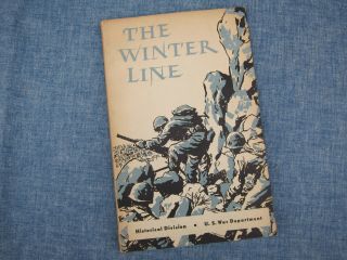 1944 Ww2 Us War Dept History Book 5th Army At The Winter Line Itay Maps Photos