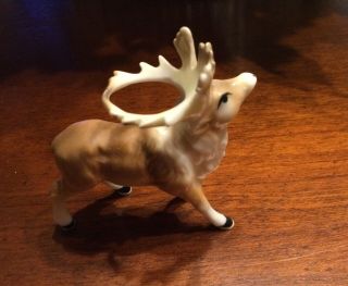 Vintage Bone China Miniature Animal Figurine Made In China Elk
