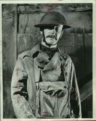 1917 Press Photo U.  S.  Soldier In A World War I Army 