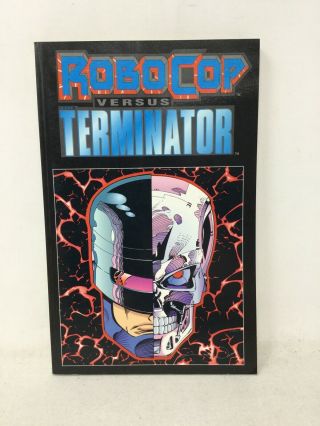 Rare Robocop Vs The Terminator Tpb By Frank Miller Versus Dark Horse