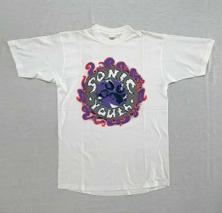 Vintage Sonic Youth T - Shirt Rare
