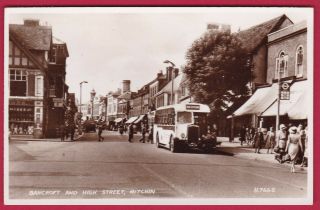 Hitchin [hertfordshire] : Vintage Real Photo Postcard