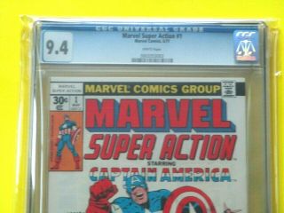 Marvel Action 1 - CGC 9.  4 - Captain America & Black Panther 2