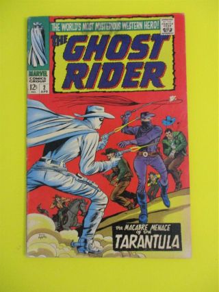Marvel Western Comics Ghost Rider 2 Thing 1967 Vintage Old Comic Book