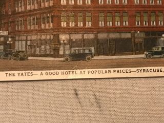5 Different Syracuse,  York Vintage Postcards 3