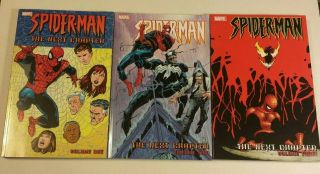Spider - Man: The Next Chapter Volumes 1 2 And 3 By Mackie,  Howard Tpb Oop Venom