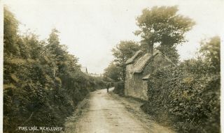 Mickleover Scarce Rp Poke Lane With Old Thatched House