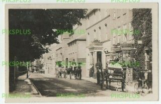 Old Pub Postcard The Magpie Hotel Sunbury Middlesex Real Photo Vintage 1908