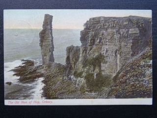 Scotland Isle Of Orkney The Old Man Of Hoy C1904 Postcard By G.  W.  W.