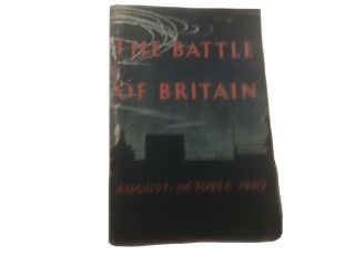 1940 World War Two Battle Of Britain Booklet Raf Royal Air Force Photos
