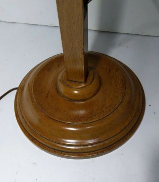 Vintage Adjustable Ratchet Floor Lamp Table Arts & Crafts Frances Elkins STYLE 4