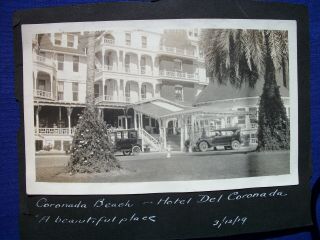 3 Vintage 1919 Photos Of Hotel Del Coronado San Diego California