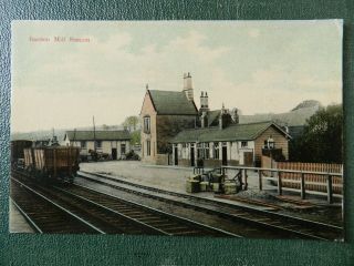 Old Postcard - Bardon Mill Railway Station,  Northumberland