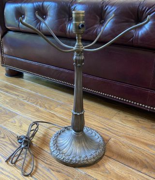 Antique Signed Miller Table Lamp Base