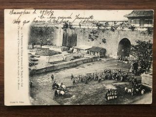 China Old Postcard Emperor Of China Coming Back From The Temple Of Heaven 1907