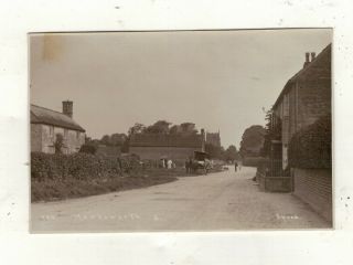 Notts,  Hawksworth Village, .  Old R.  P.  Postcard