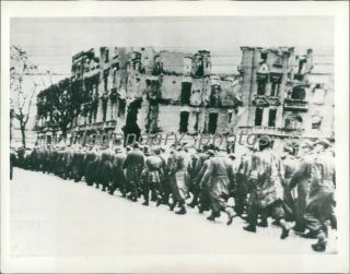 1945 World War Ii Nazis March In Berlin To Camps News Service Photo