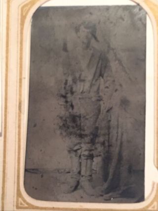 Group Of Civil War Soldiers Cdvs And a Tintype Most Named 3