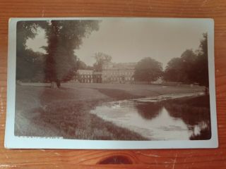 Vintage National Trust Croome Court Upton Severn Pershore Real Photo Postcard