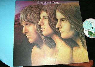 Emerson,  Lake & Palmer - Trilogy,  1972 Uk Lp / Inner.  Ex,