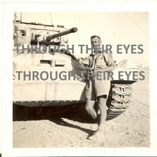Dvd Scans Ww2 Photo Album British Tank Regiment N.  Africa & Italy