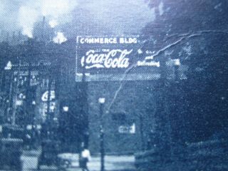vTg 1920 Rockwood TN Main Street Business District Coca Cola ad signs old cars 2