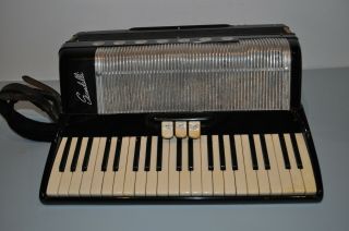 Vintage Scandalli 233/30 Piano Accordian Accordion 233 30 Made In Italy