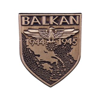 Ww2 German Balkan Shield Medal Third Reich Wehrmacht Awards
