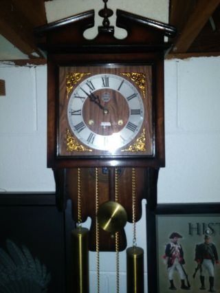 Vintage 31 Day Deville Wall Clock