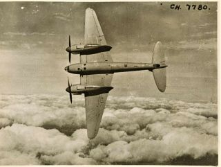 Most Rare Ww2 Captioned Photograph Of An Raf De Havilland Mosquito