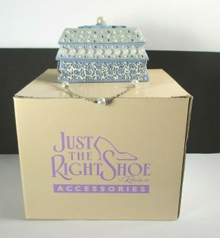 Just The Right Shoe Purse Frosted Fantasy Box 1999 Raine Willitts