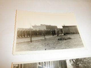 2 WWII GERMAN SOLDIERS HELMETS PHOTOS EMDEN WW2 FOTO 114 3