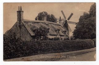 Cambridgeshire,  Thorney,  The Old Chequers And Windmill