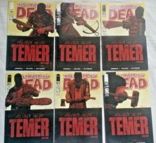 The Walking Dead 100 Rare Peruvian Variant,  6 Comics 97 - 102 Volume 17.