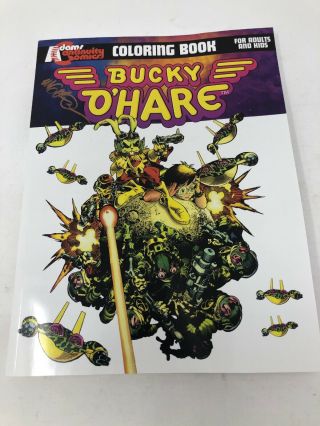 Bucky O Hare Color Activity Comic Book Reboot Michael Golden Signed Nycc 2017