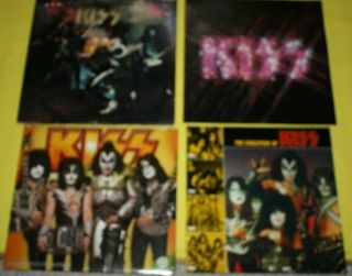 1975 Kiss Alive Album W/insert Poster,  2011 16 Mo.  Calendar,  1977 Poster Insert