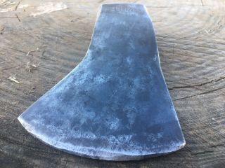 VINTAGE PLUMB NATIONAL PATTERN AXE HEAD,  EARLY VERSION,  PATENT APPLIED FOR 6