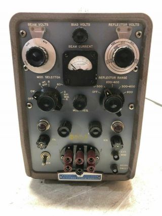 Vintage Hp Hewlett Packard Model 717a Klystron Power Supply Cool Ham Radio Rare